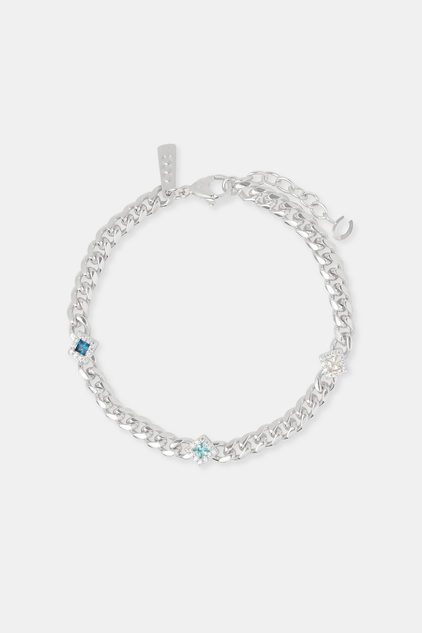 Miami Cuban Iced Gemstone Armband – 5 mm